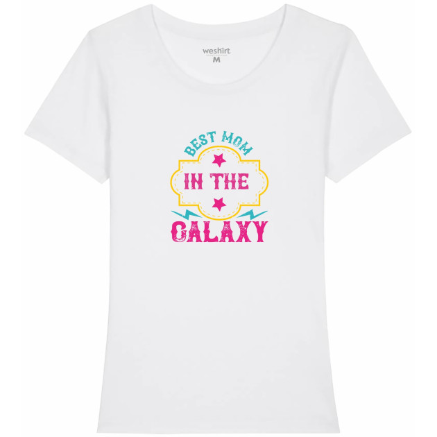 Дамска тениска "Best mom in the Galaxy"