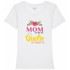Дамска тениска "Mom you are the queen" 