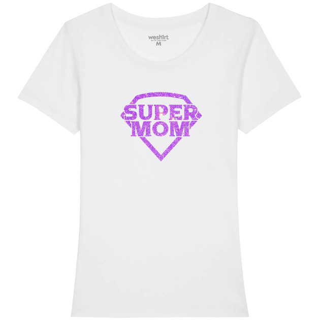 Дамска тениска "Super Mom" 