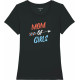 Дамска тениска "Mom of girls" 