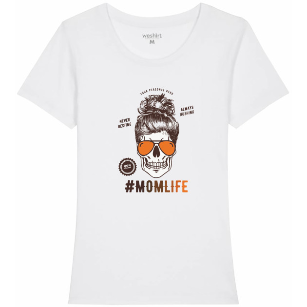 Дамска тениска "#MOMLIFE"