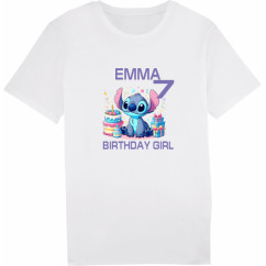 Тениска за Рожден Ден "Стич" Тениска за Рожден Ден "Стич"