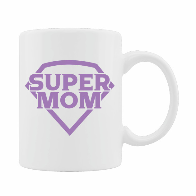 Керамична чаша "Super Mom"