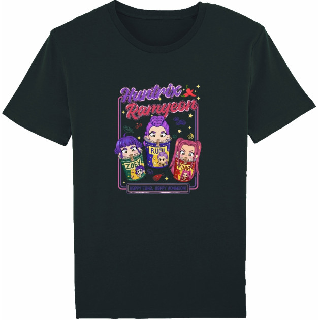 Тениска "K-POP Demon Hunter Huntix Ramyeon"