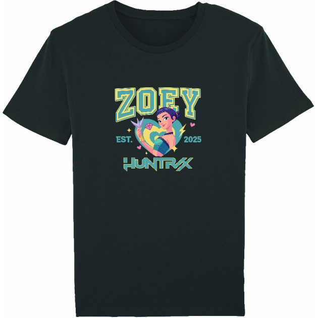 Тениска "K-POP Demon Hunter Huntix Zoey"