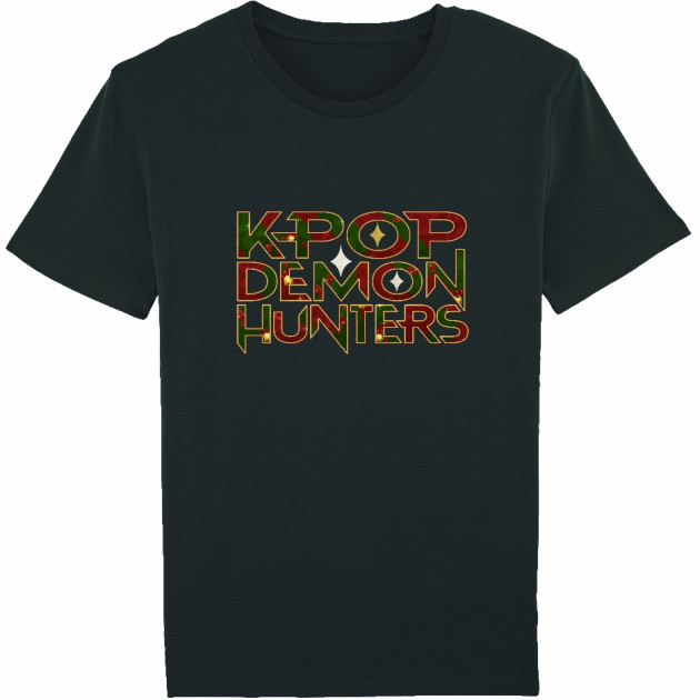 Тениска "K-POP Demon Hunter Christmas logo"