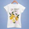 Тениска La Dolce Vita - Lemon