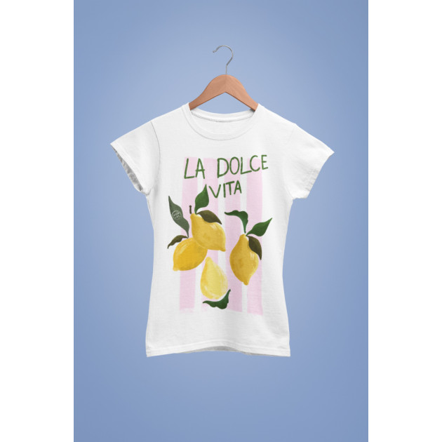 Тениска La Dolce Vita - Lemon Тениска La Dolce Vita - Lemon