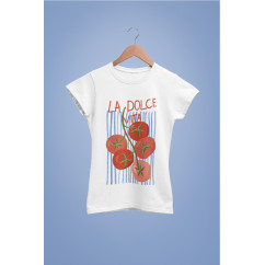 Тениска La Dolce Vita - Tomato 
