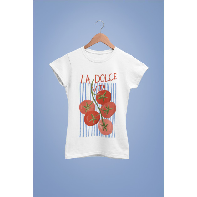 Тениска La Dolce Vita - Tomato Тениска La Dolce Vita - Tomato