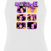 Памучен потник KATSEYE Purple Pop Art 