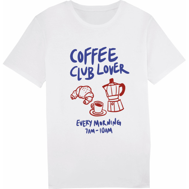 Тениска "Coffee Club Lover"