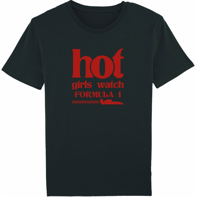 Тениска "Hot Girls Watch F1"