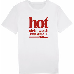 Тениска "Hot Girls Watch F1"