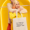 Памучна чанта/Tote Bag "MY MOM & I TALK SHIT ABOUT YOU" Памучна чанта/Tote Bag "MY MOM & I TALK SHIT ABOUT YOU"
