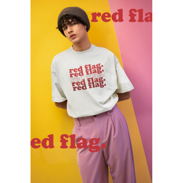 Тениска "red gflag." Тениска "red gflag."