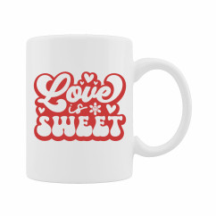 Керамична чаша "Love is Sweet" Керамична чаша "Love is Sweet"