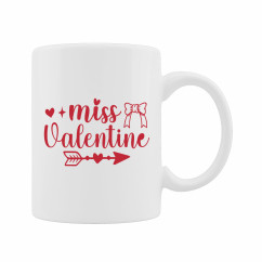 Керамична чаша "Miss Valentine" Керамична чаша "Miss Valentine"