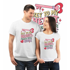 Комплект тениска Key to my heart