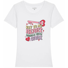 Дамска тениска Key to my heart
