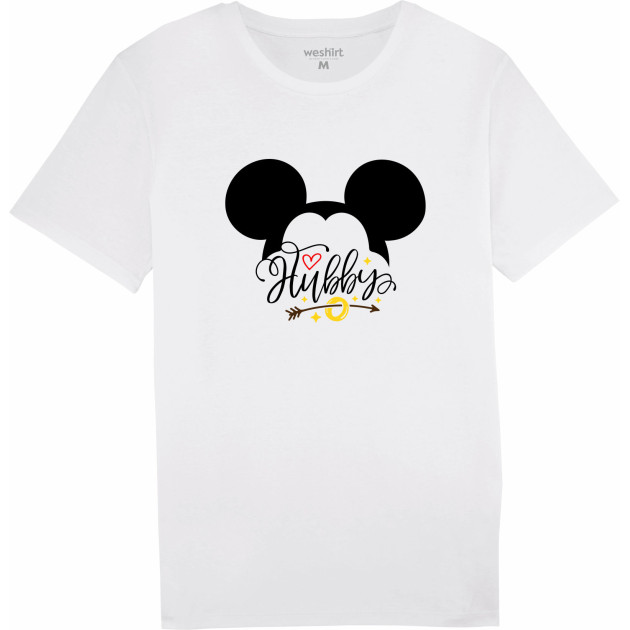 Комплект тениска Mickey Hubby and Minnie Wifey