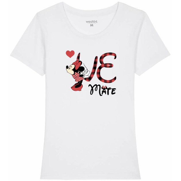 Комплект тениска Mickey and Minnie LOVE 