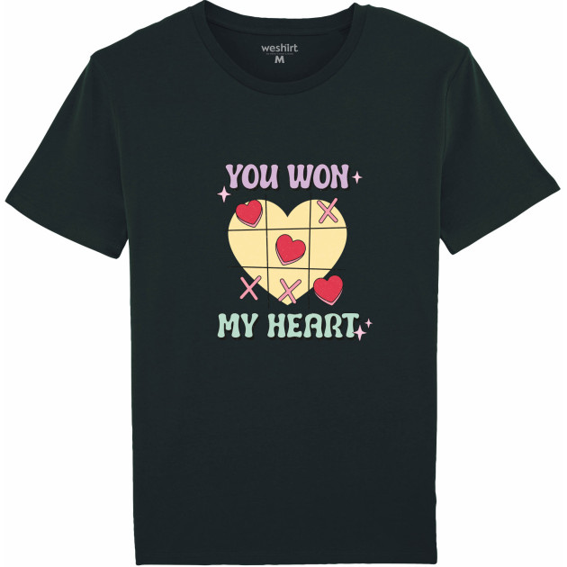 Мъжка тениска You Won My Heart 2