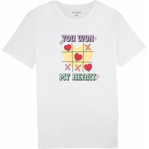 Мъжка тениска You Won My Heart 2