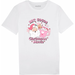 Коледна тениска "Hot Cacao & Christmas Movie"