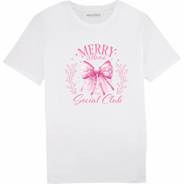 Коледна тениски "Merry Mama and Mini"