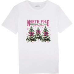 Коледна тениска "North Pole"