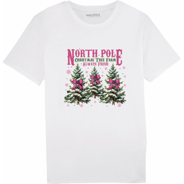 Коледна тениска "North Pole"
