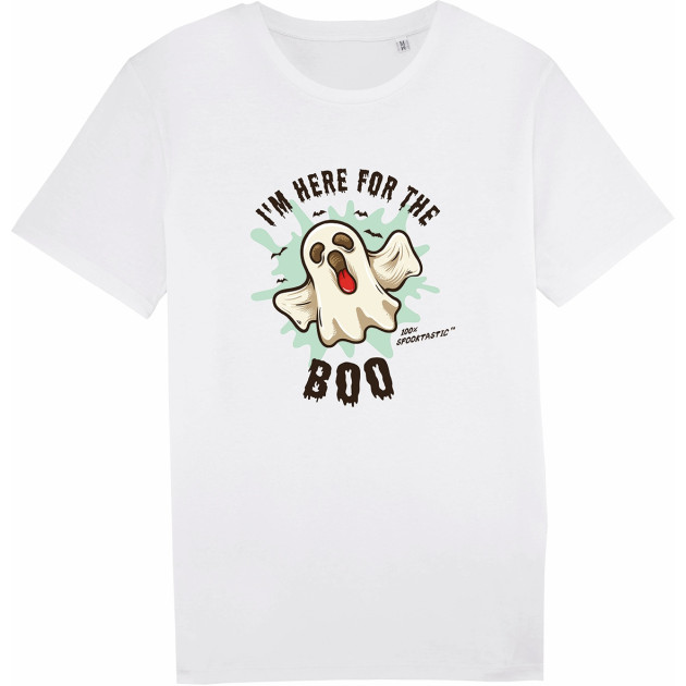 Тениска "I'm here for the Boo" 