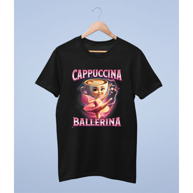 Тениска „Ballerina Cappuccina Pink“ Тениска „Ballerina Cappuccina Pink“