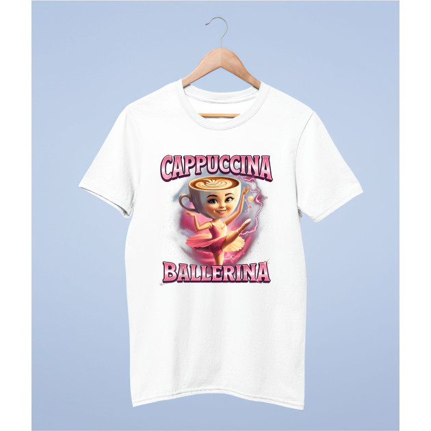 Тениска „Ballerina Cappuccina Pink“ Тениска „Ballerina Cappuccina Pink“