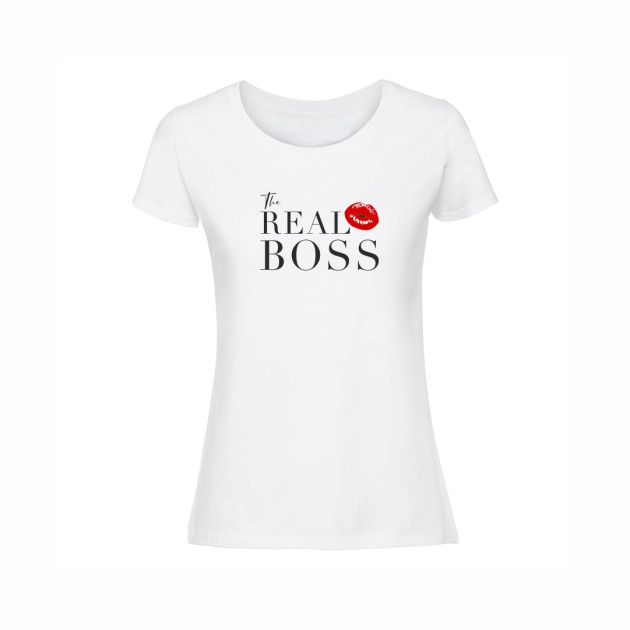 Дамска тениска "The Real BOSS"